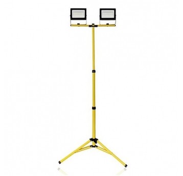 Naświetlacz LED na statywie 2x50W neutralny 9000lm