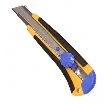 Nóż 18mm + zapas uchwyt gumowy DM9016