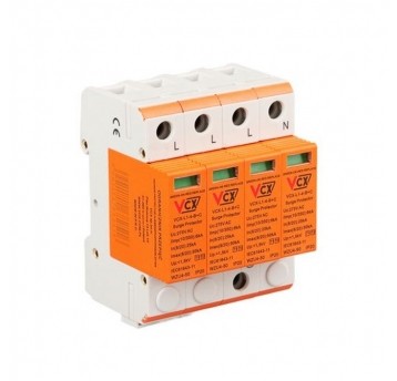 Ogranicznik przepięć AC-VCX B+C 4P (T1+T2)