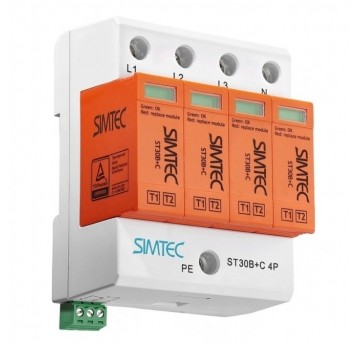 Ogranicznik przepięć ST30B+C Typ 1+2 4P 30kA