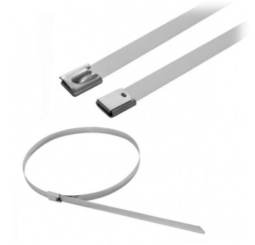 Opaska kablowa BMS3045 300x4,6mm stal nierdzewna
