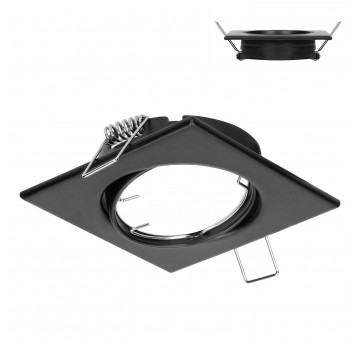 Oprawa punktowa ruchoma SUTRI MR16/GU10 czarna