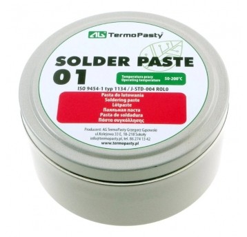 Pasta lutownicza AG SOLDER PASTE 01 100ml