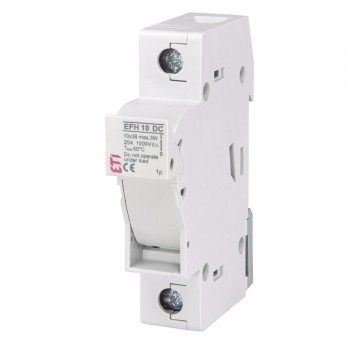 Podstawa bezpiecznika PV DC 10x38mm EFH 10 DC 1P