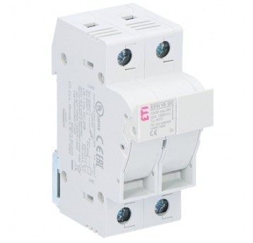 Podstawa bezpiecznika PV DC 10x38mm EFH 10 DC 2P