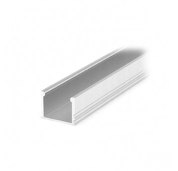 Profil do taśm LED natynk. 2m srebrny głęboki 12mm