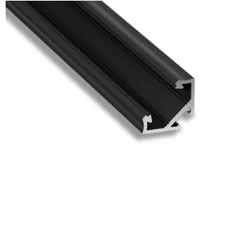 Profil LED LUMINES narożny typ C czarny anoda 2 m