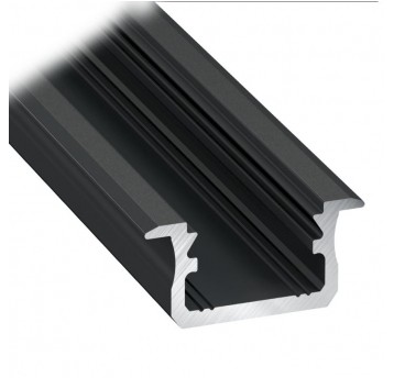 Profil LUMINES typ B czarny anodowany 2m