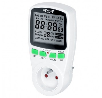 Programator czasowy elektroniczny 230V wyśw. DT-1