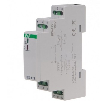 Przekaźnik bistabilny BIS-412 LED 230V grupowy