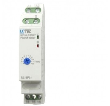 Przekaźnik bistabilny z regulacją czasu 1C/1O 10A