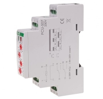 Przekaźnik czasowy PCU-507 2P 8A 230VAC