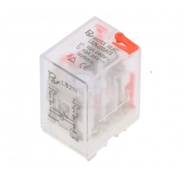 Przekaźnik elektromagnetyczny DPDT 230VAC 10A/240V