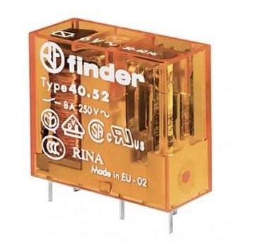 Przekaźnik miniaturowy 2P 2x8A 24VAC Finder