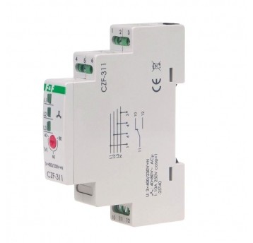 Przekaźnik zaniku i asym. faz 10A 1P CZF-311 TH35