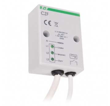 Przekaźnik zaniku i asymetrii faz 10A 1Z 4sek 45V