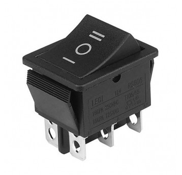 Przełącznik 3 pozycyjny, stabilny 2p, ON-OFF-ON