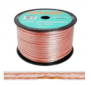 Przewód głośnikowy LEXTON 2x1,5 Cu-OFC