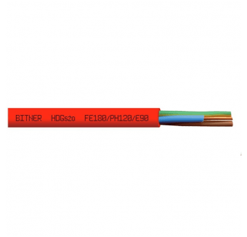Przewód ognioodporny HDGs 5x1,5 żo PH120