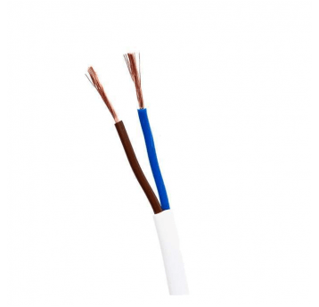 Przewód OMYp 2x1 300/500V biały płaski