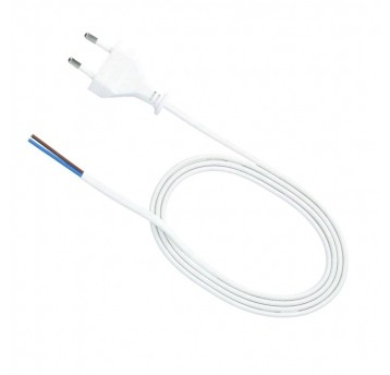 Przewód przyłączeniowy OMYp 2x0,75 1,9m z wtyczką