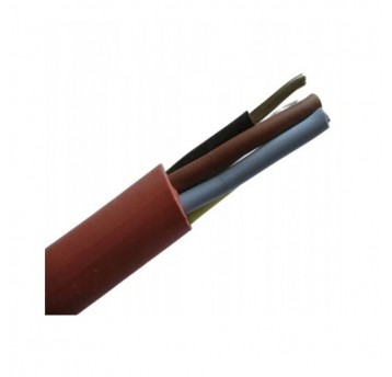 Przewód silikonowy SIHF 5G4 czerwono-brązowy