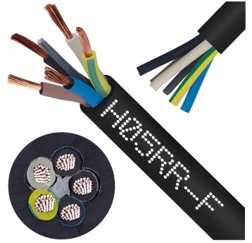 Przewód w izolacja gumowa (OW) H05RR-F 5G2,5 5x2,5