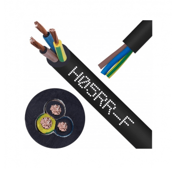 Przewód w izolacji gumowej (OW) H05RR-F 3G1,5