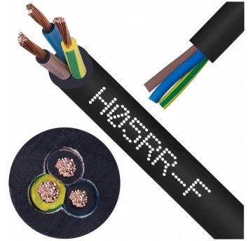 Przewód w izolacji gumowej (OW) H05RR-F 3G2,5