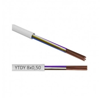 Przewód YTDY 8x0,5 CU Texim