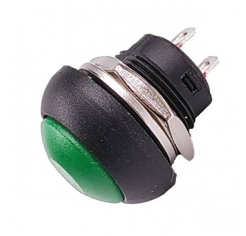 Przycisk chwilowy okrągły zwierny NO ziel. PBS-33B