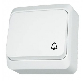 Przycisk dzwonek PRIMA Biały WNt-101P IP20