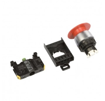 Przycisk grzybkowy 1Z 22mm czerwony ST22-DC-10