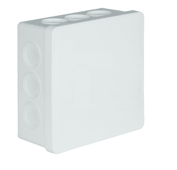 Puszka natynkowa hermetyczna 86x86x40mm IP55 biała
