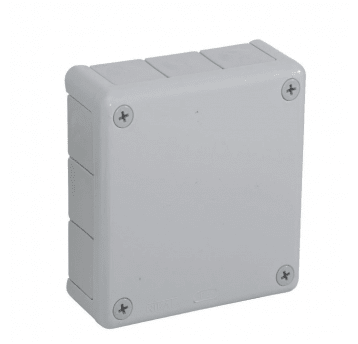 Puszka natynkowa hermetyczna 86x86x40mm IP55 szara