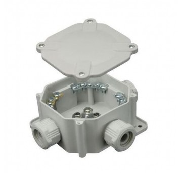 Puszka natynkowa z dławikami IP67