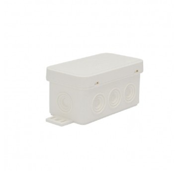Puszka V8 80x45x41mm n/t IP54 8-wlot.klik biała