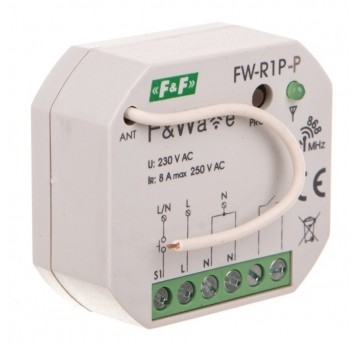 Radiowy pojed. przekaźnik bistabilny AC/DC FiWave