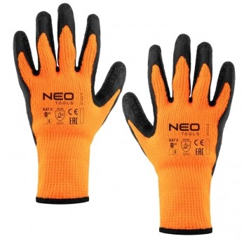 Rękawice robocze lateksowe ocieplane NEO 8