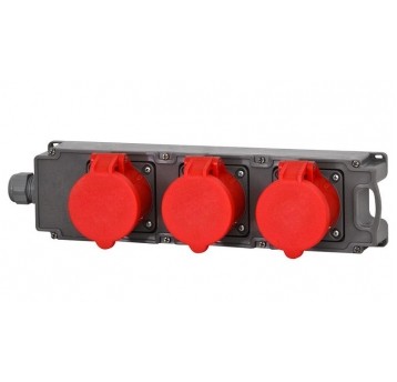 Rozdzielnica 3-fazowa TRIBOX 2x16/5, 32/5