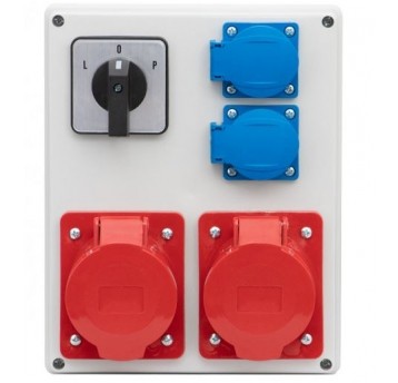 Rozdzielnica R-240 16/5,32/5,2x230V, L/P(32A)