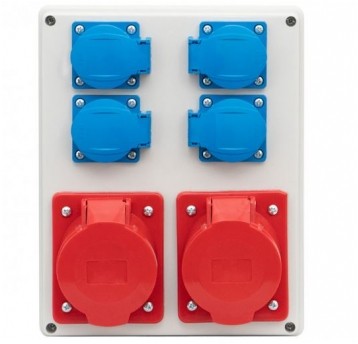 Rozdzielnica R-240 16A/5P,32A/5P, 4x230V