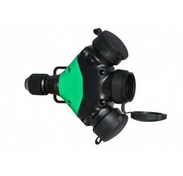 Rozgałęźnik elektryczny gumowy 16A 3x230V IP44