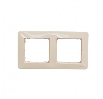 SEDNA Desing Ramka 2-krotna beżowa