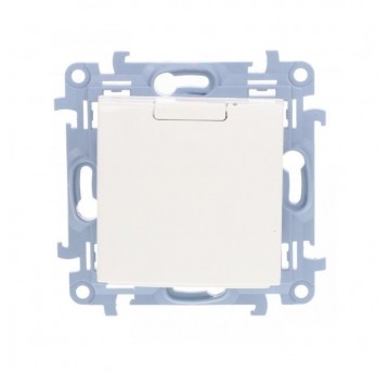 Simon 10 Gniazdo poj. uszcz. SCHUKO białe IP44