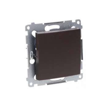 Simon 54 Łącznik pojedynczy, brąz mat