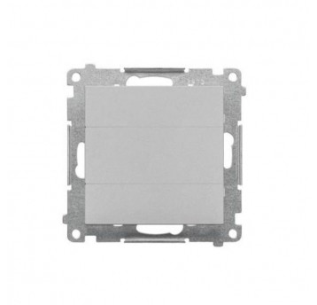 Simon 55 Zaślepka ramki (moduł) Aluminium mat