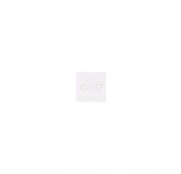 Simon 82 Klawisz podw. przycisku żaluzjowego biały