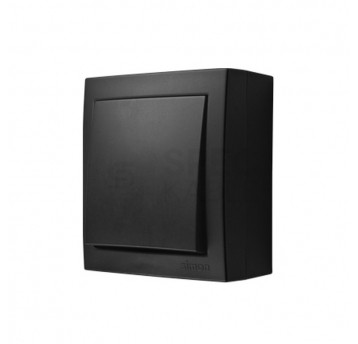 Simon Aquaclick łącznik poj.+gniazdo poj. IP44 N/T