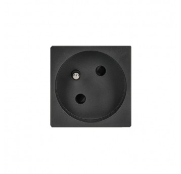 Simon Connect Gniazdo M45 poj.z/u 16A czarny